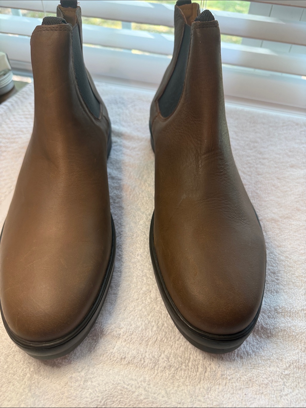 Men's Jack Erwin Brown Chelsea Boots - Sleek Slip-On Style — image 4 of 8